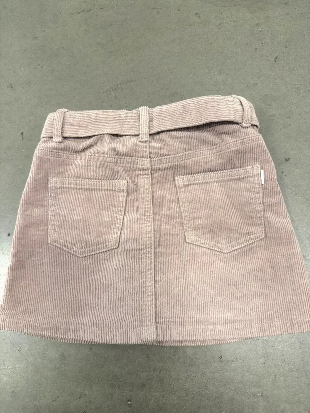 Jamie Kay Belted Corduroy Skirt Purple Size 5Y